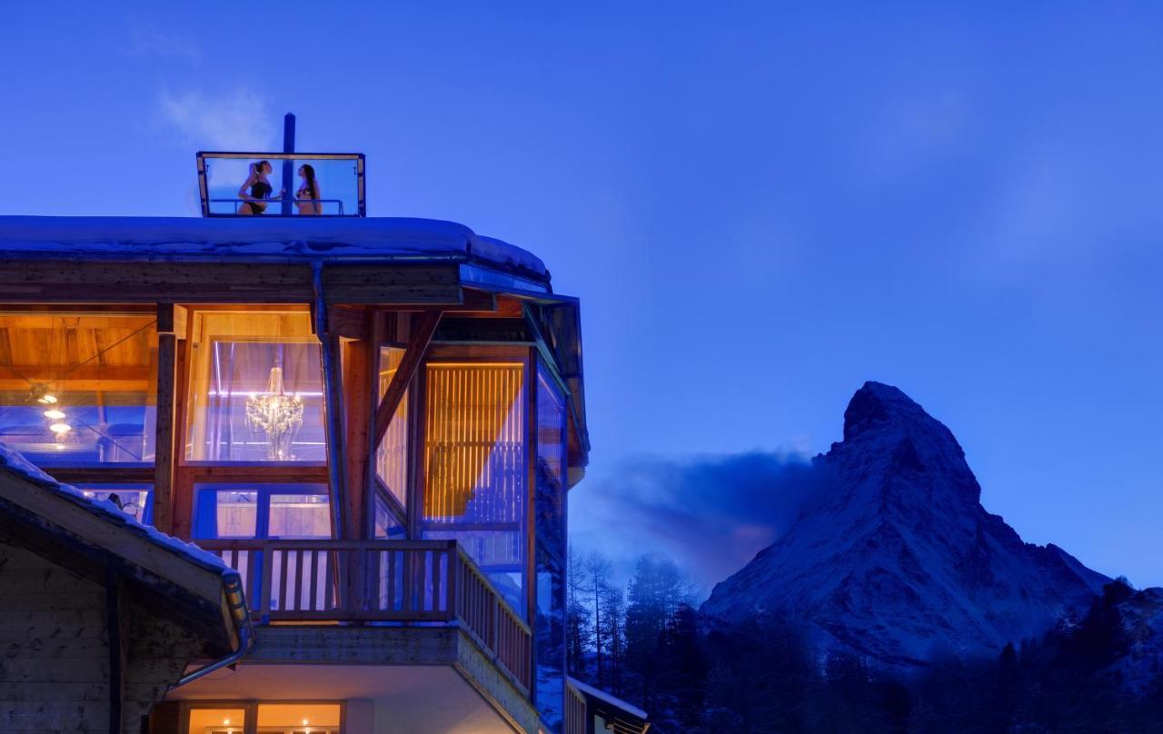 Backstage Hotel Chalet Rooms Zermatt Zewnętrze zdjęcie